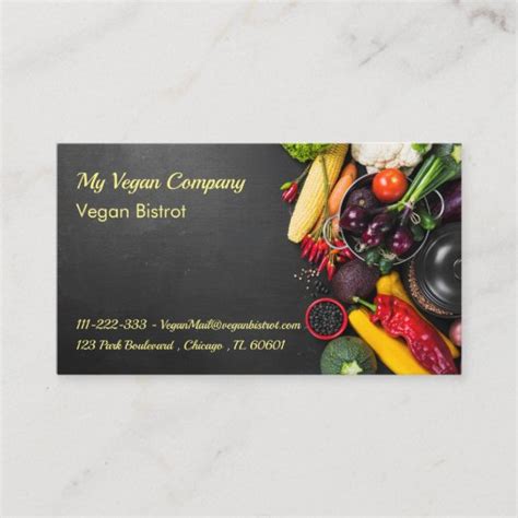 Vegan Business Cards 